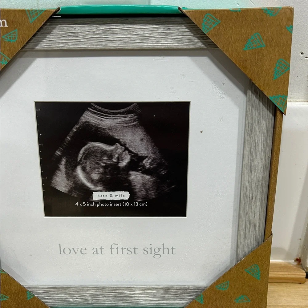 Pearhead Silver Sonogram Frame